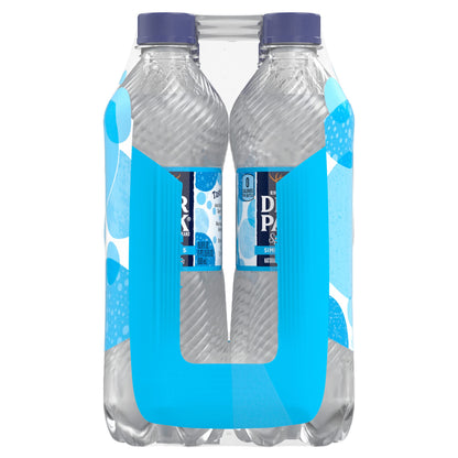 Deer Park Sparkling Water, Simply Bubbles, 16.9 Fl Oz Bottles (Pack of 8)