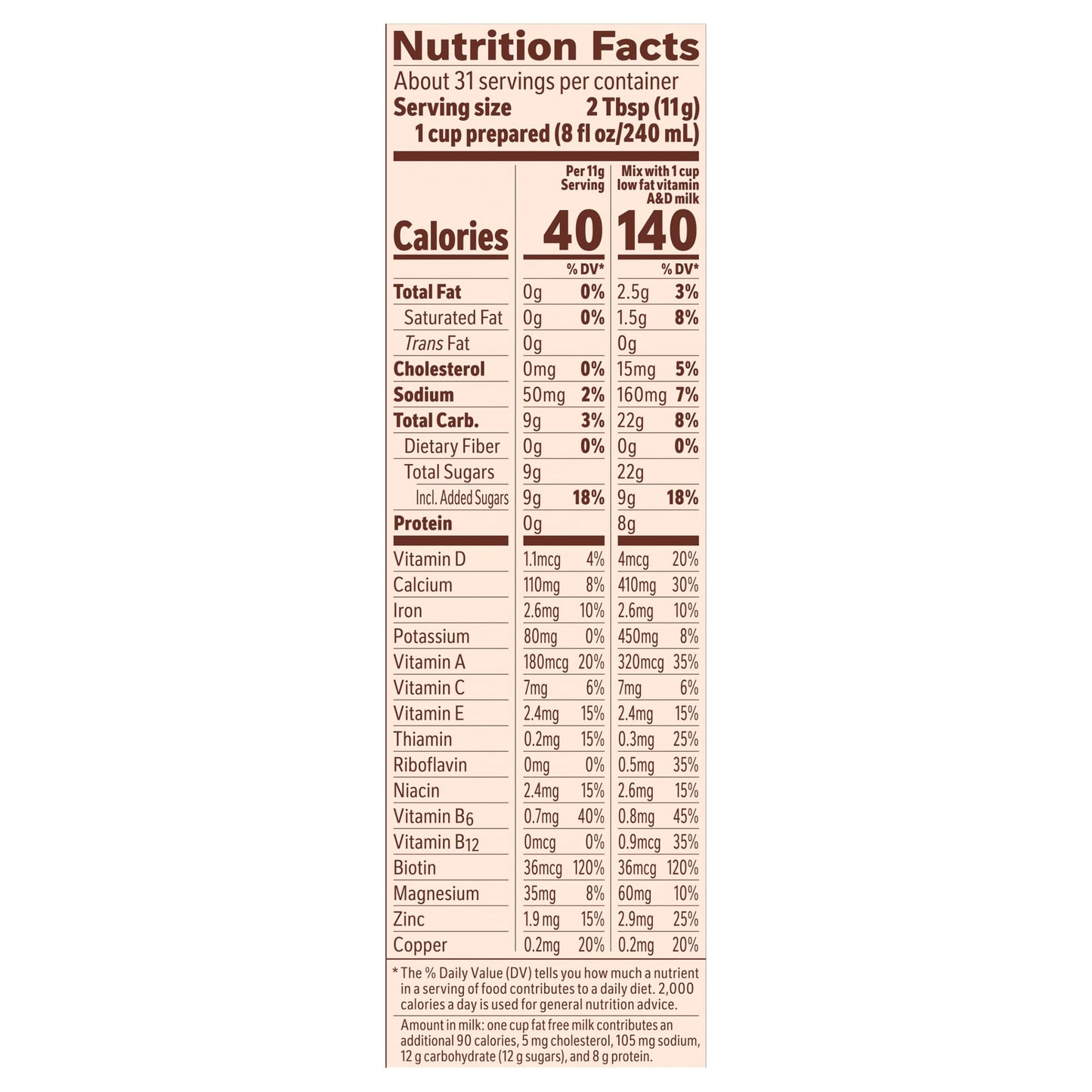 NESTLE OVALTINE Milk Flavoring Chocolate Malt (Pack of 6)