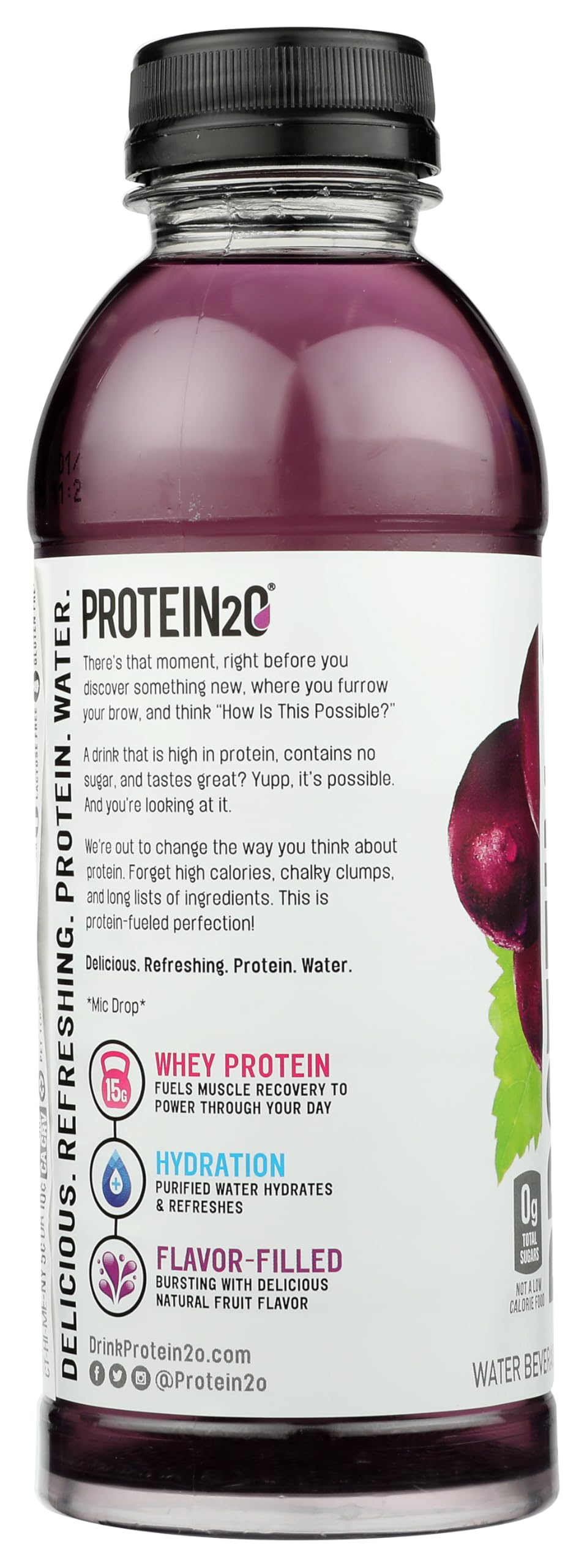 Protein2o Infused Water Harvest Grape