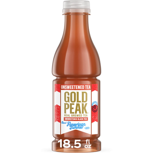 Gold Peak Tea, Unsweet Tea, 18.5 fl oz