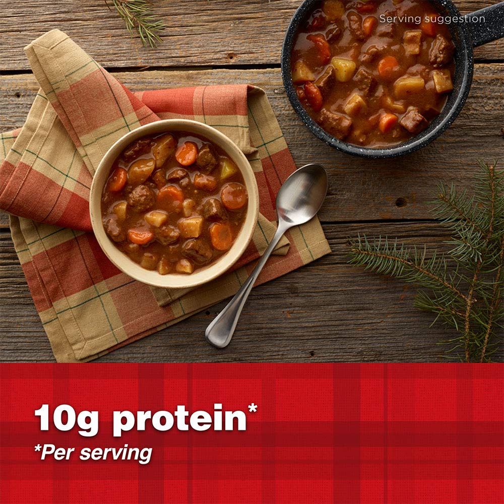 DINTY MOORE Beef Stew, 15 oz (8 Pack), Fully Cooked & Ready-To-Eat with Fresh Potatoes & Carrots, Gluten-Free, 10g Protein, No Preservatives, Perfect for Noodles, Biscuits & Hot Pies