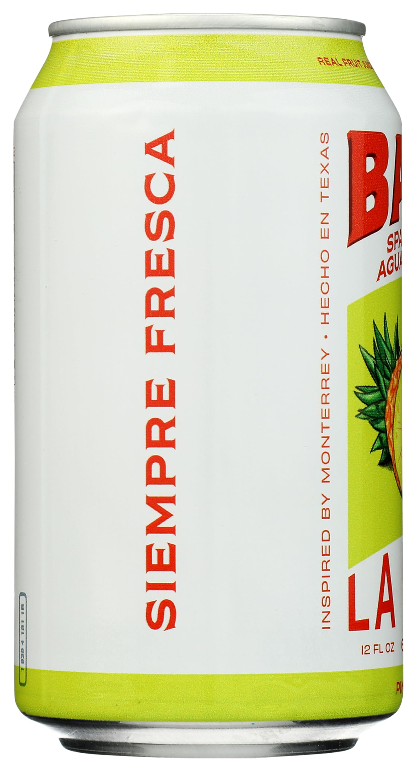 Bawi Agua Fresca Pineapple Sparkling Agua Fresca, 12 FZ