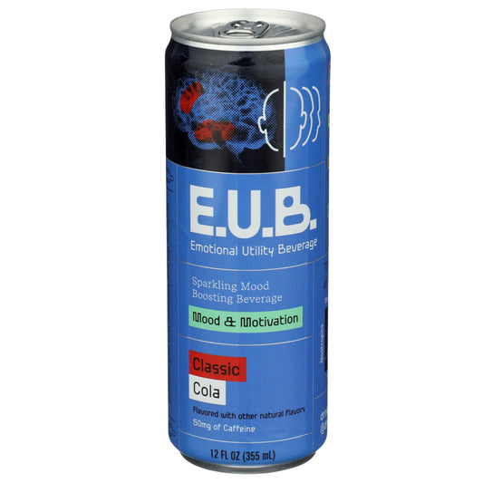 Emotional Utility Beverage, Classic Cola CRV, 12 Ounce