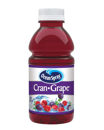 Ocean Spray® Cran-Grape® Cranberry Grape Juice Drinks, 10 Fl Oz Bottles, 6 Count