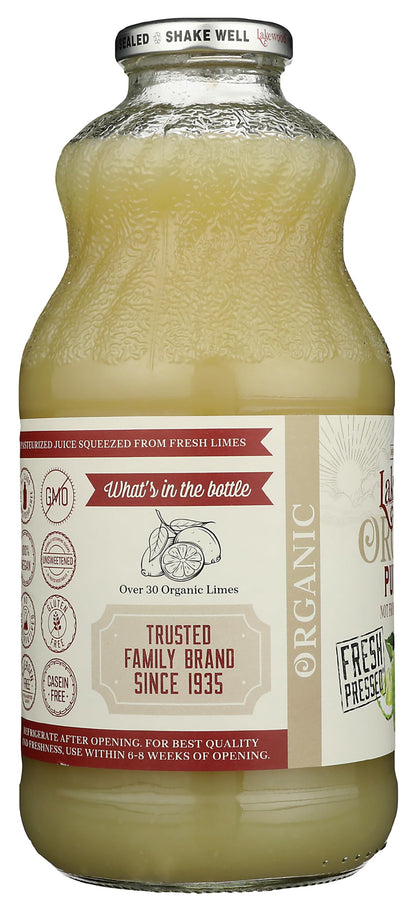 LAKEWOOD Organic Pure Lime, 32 FZ