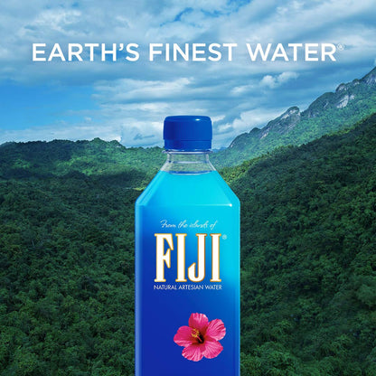 FIJI Water Artesian Water, 33.8 Fl Ounce Bottle (6-Pack)