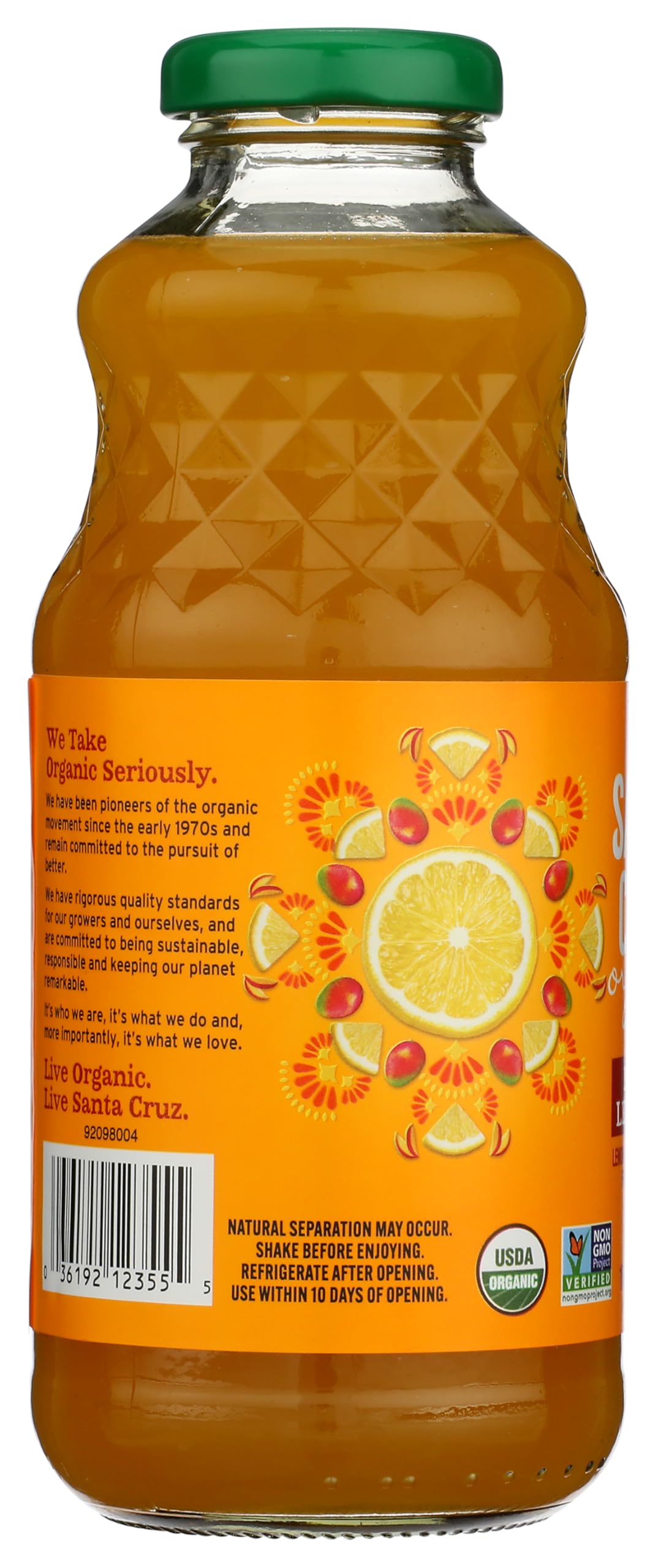 SANTA CRUZ ORGANIC Organic Mango Lemonade, 16 FZ