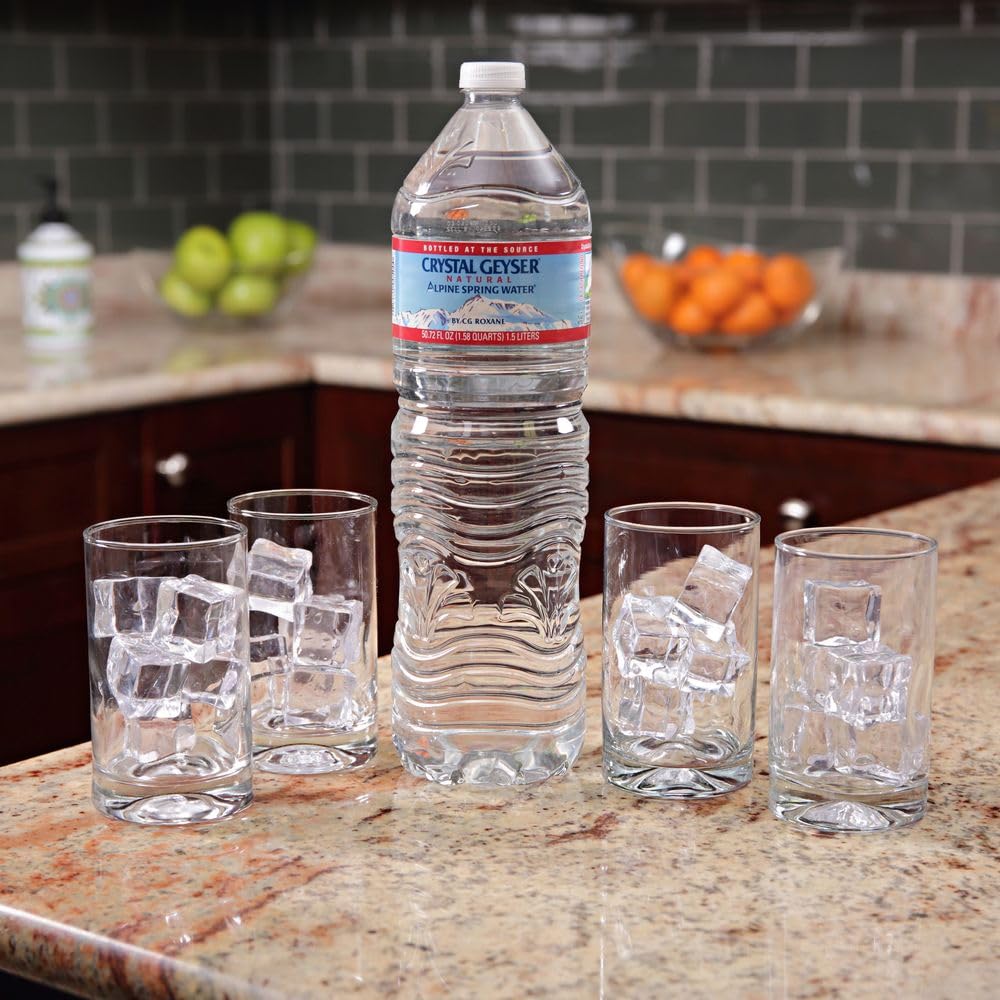 Crystal Geyser, Alpine Spring Water, 1.5 Liter Bottle (Pack of 6)