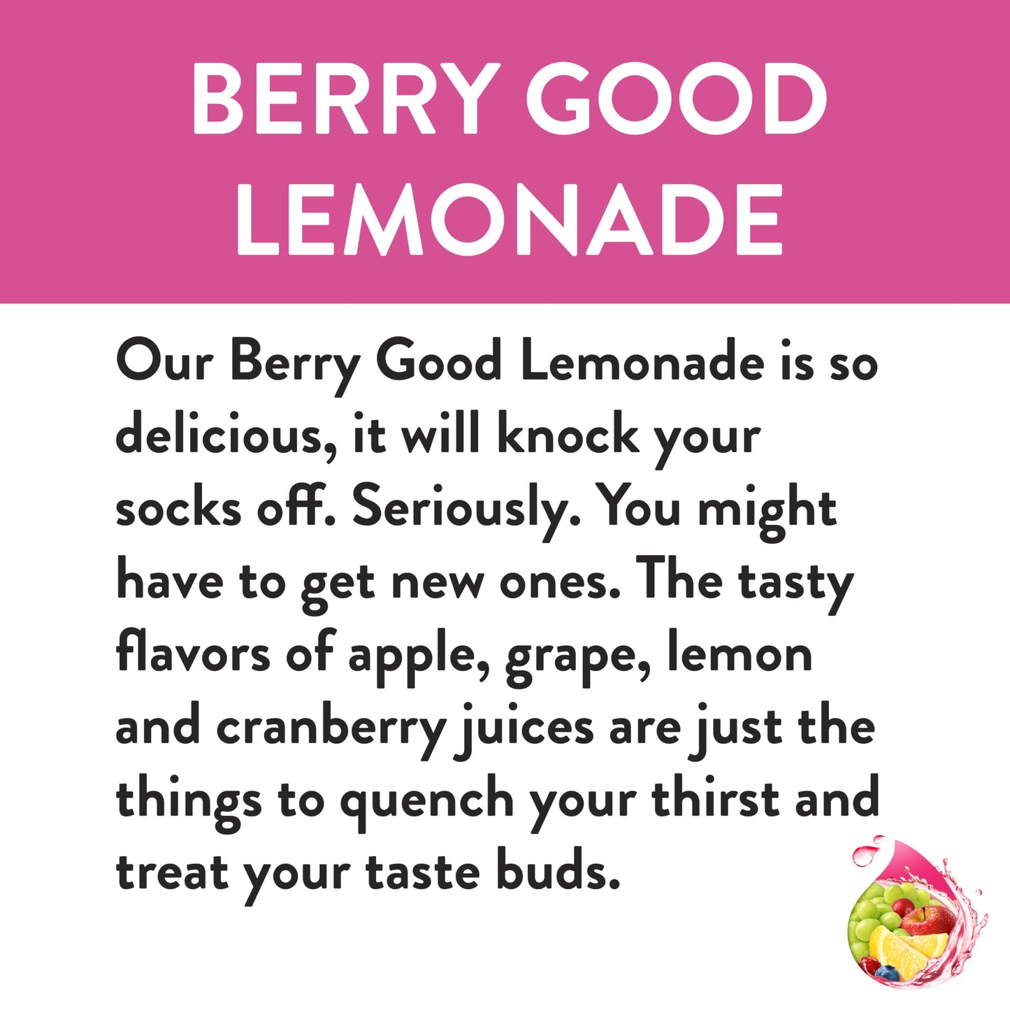 Honest Kids Organic Berry Good Lemonade, 6.75 Fl Oz, 8 Pack
