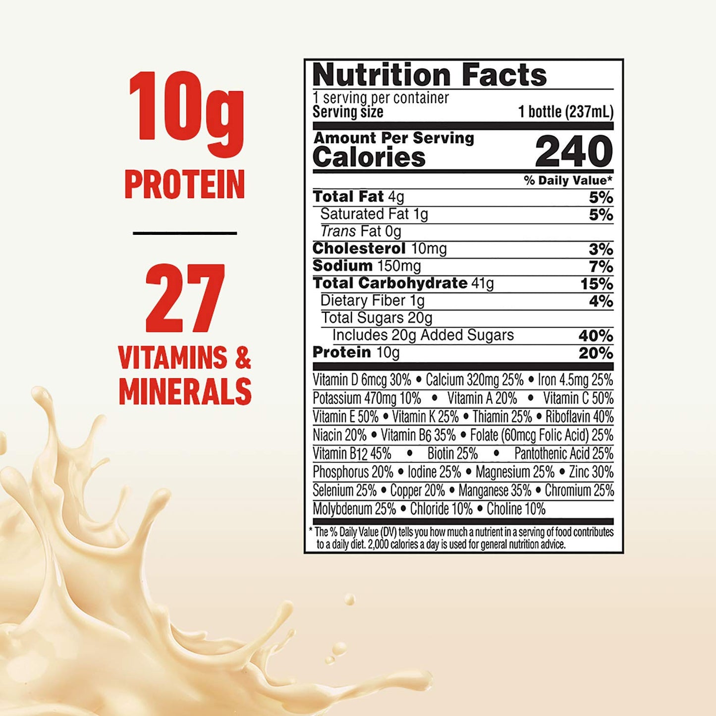 BOOST High Protein with Fiber and BOOST Original Nutritional Drinks, Very Vanilla, 8 Fl Oz, 24 Pack
