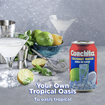 Conchita Coconut Water - Refreshing Tropical Drink - 10.4 oz (Pack of 24)