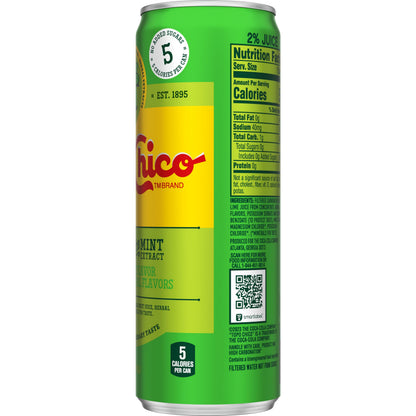 Topo Chico Sabores Lime with Mint Extract 12oz Can