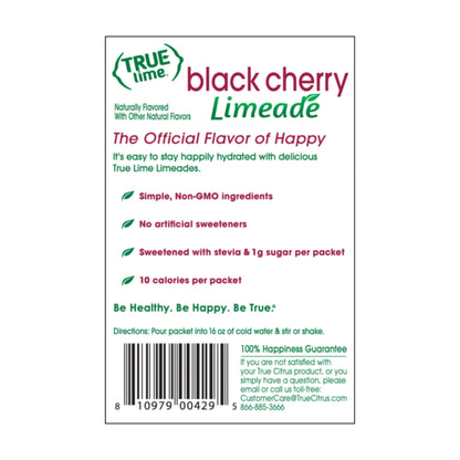 True Citrus Black Cherry Limeade Drink Mix, 1.06 OZ