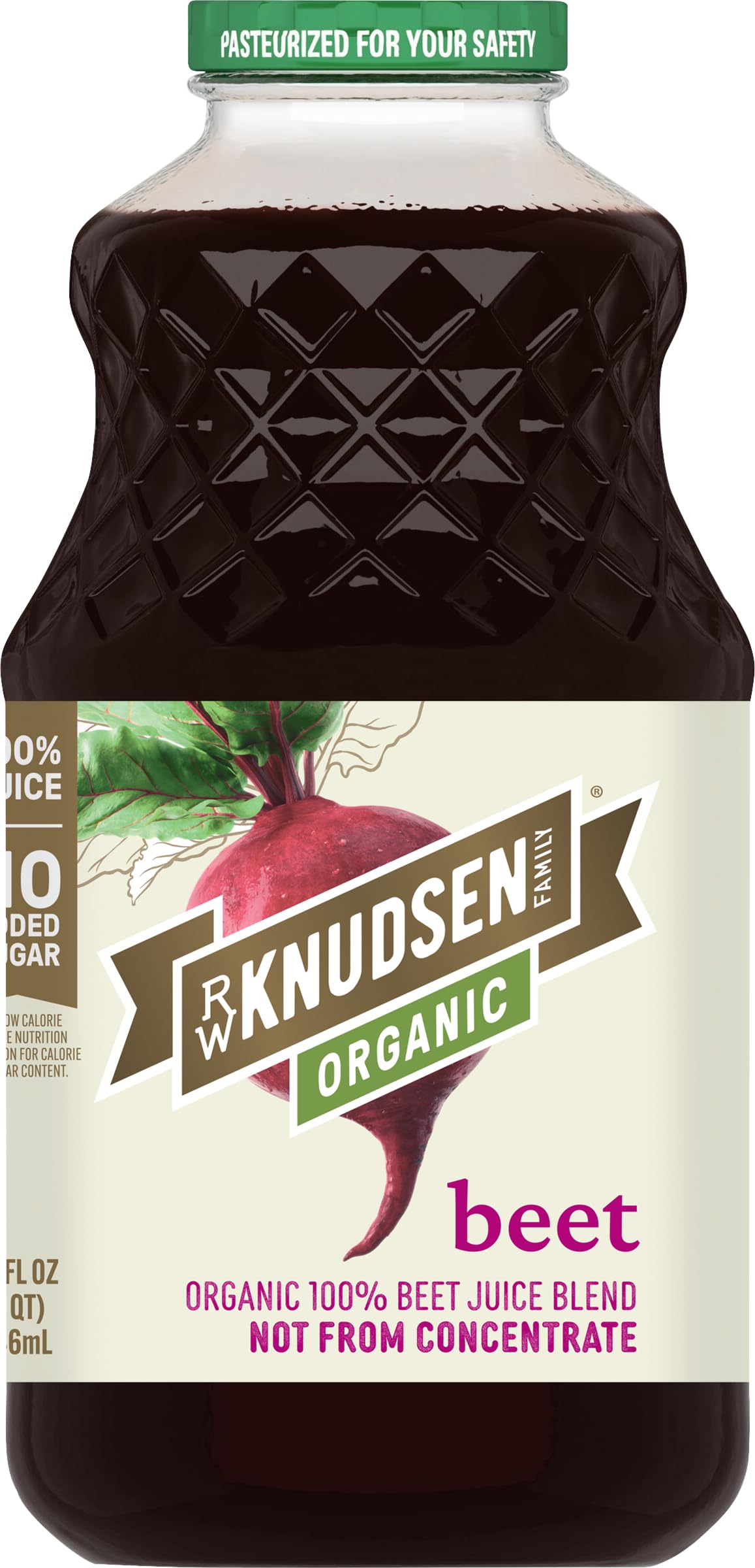 R.W. Knudsen Organic Beet Juice, 32 fl oz (Pack of 1)