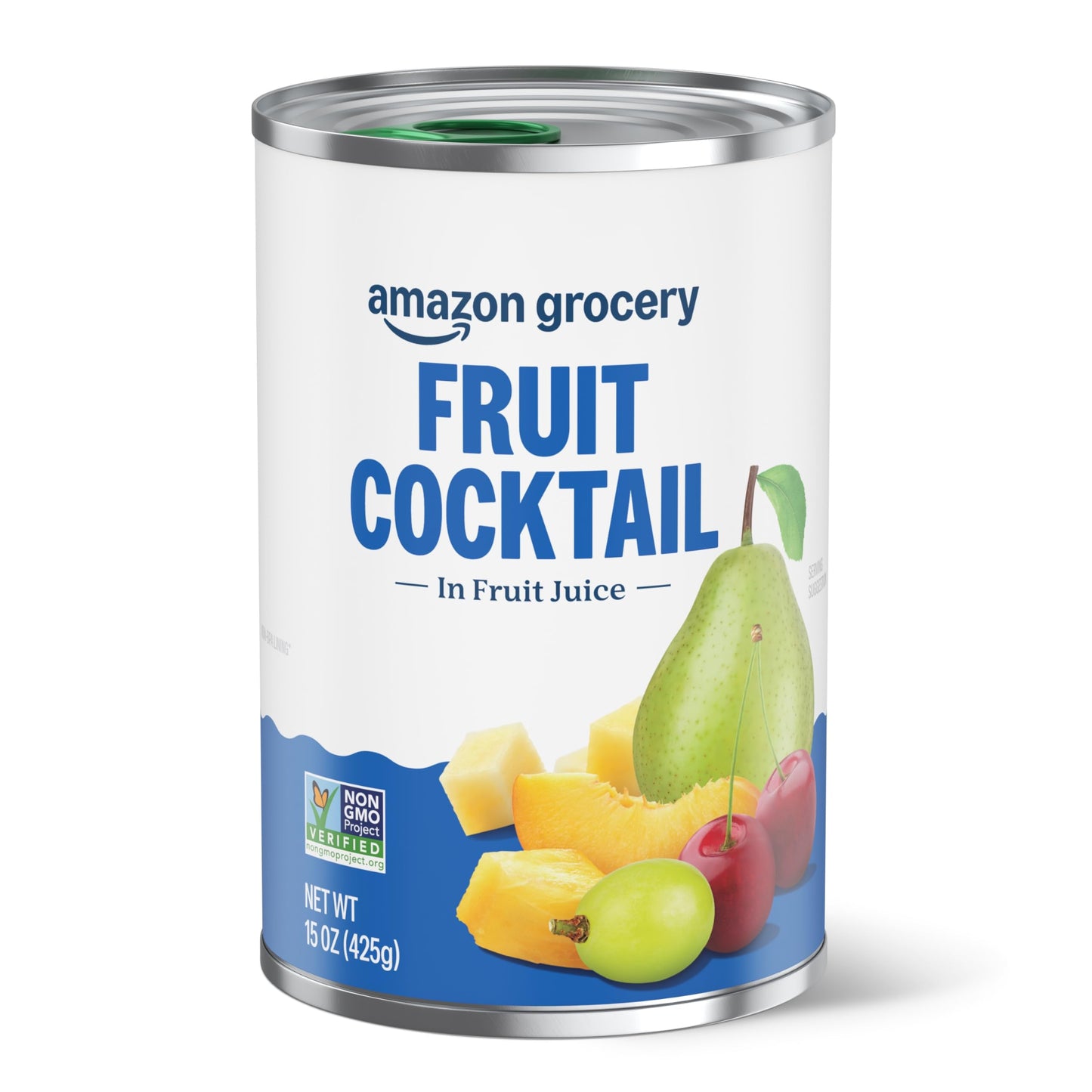 Amazon Grocery, Fruit Cocktail in Fruit Juice, 15 Oz