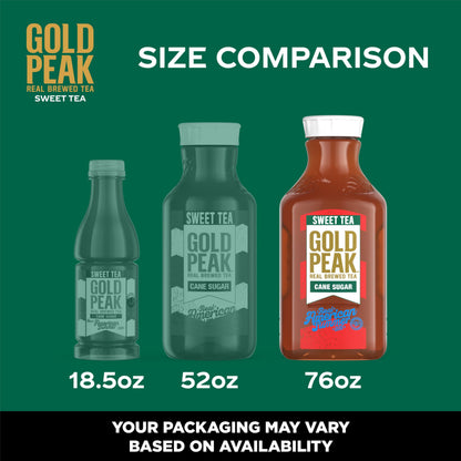 Gold Peak Iced Tea, Sweet Tea Bottle, 76 fl oz