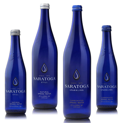 Saratoga Still Spring Water Bottle PET 16 Oz (Pack of 24)