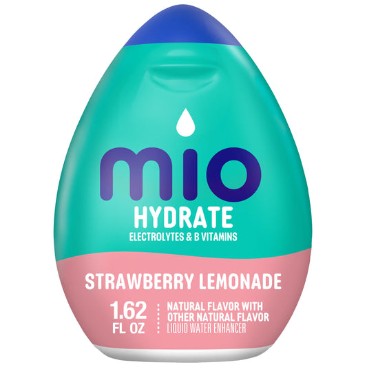 mio Hydrate Strawberry Lemonade Flavored with other natural flavor Liquid Water Enhancer, 1.62 fl oz Bottle