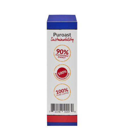 Puroast Coffeehouse Espresso Roast; 30 Count,100% Biodegradable Espresso Capsule, High Antioxidant, Smooth, Compatible with Nespresso Original Line Machines* (Pack of 2)