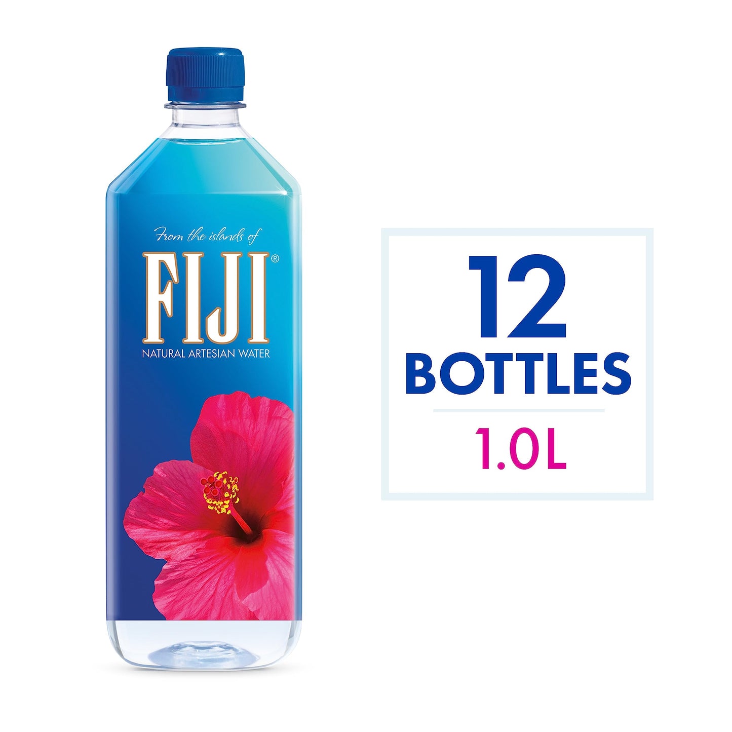 FIJI Artesian Water 12 Pack, 33.8 Fl Ounce