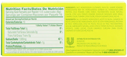 Knorr Bouillon Cubes, Shrimp 3.1 oz 3 Pack
