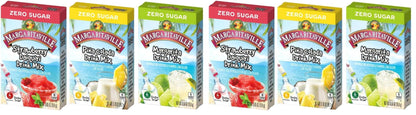 Margaritaville Singles to Go Drink Mix Ultimate Summer Variety Pack, 1 Strawberry Daiquiri, 1 Pina Colada, 1 Margarita, 1 CT (Pack of 2)