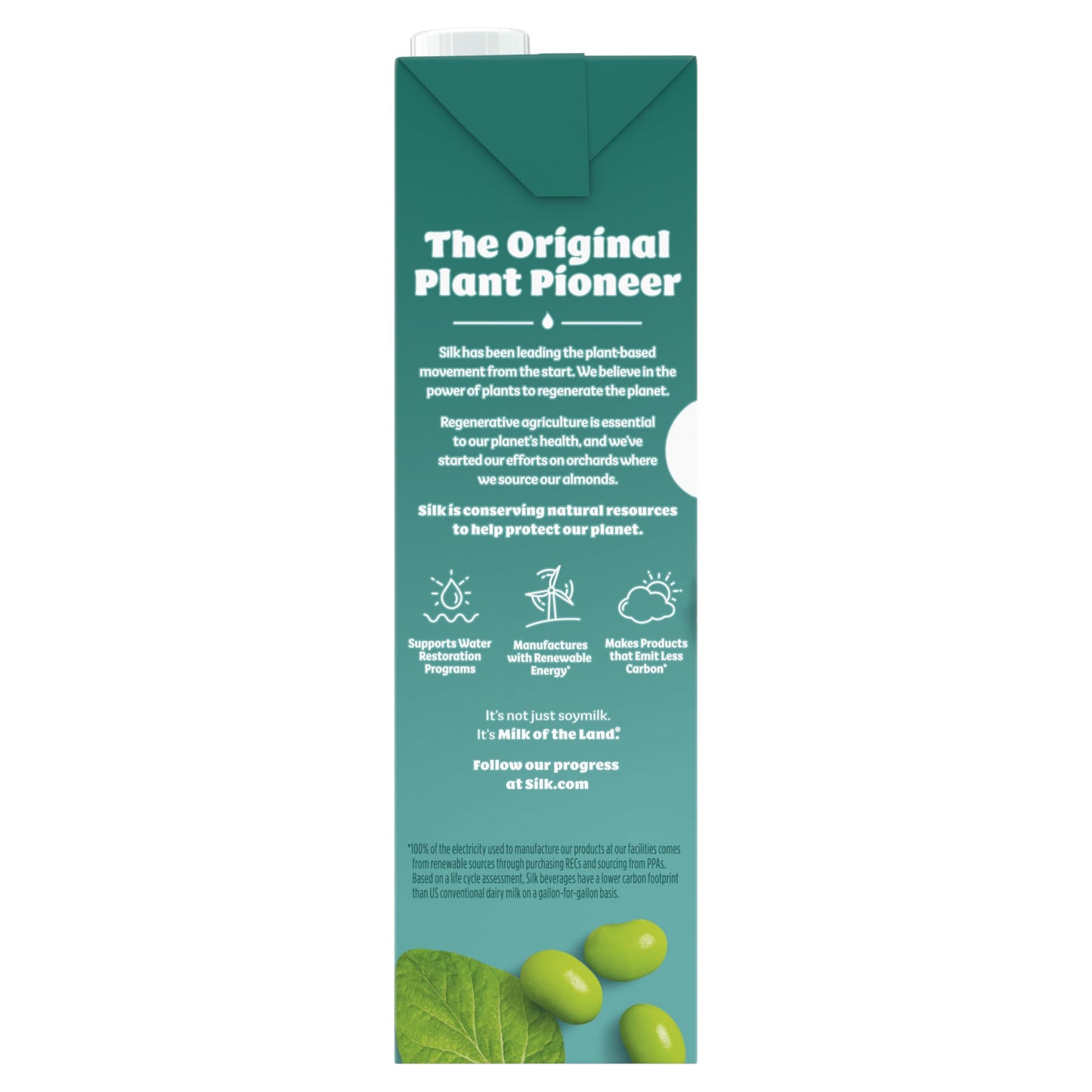 Silk Soymilk, Unsweetened, 1 Quart
