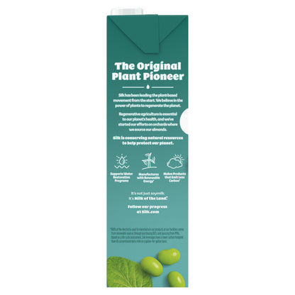 Silk Soymilk, Unsweetened, 1 Quart