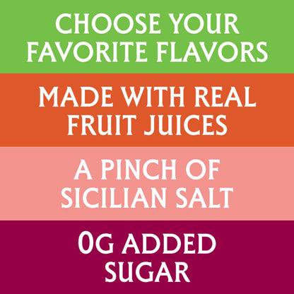 Sanpellegrino CIAO Flavored Sparkling Water, Low Calorie Italian Sparkling Water Variety Pack, Build Your Own Variety Pack, 12-Pack