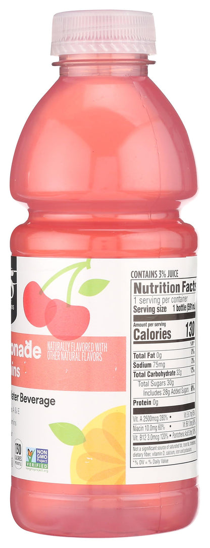 365 by Whole Foods Market, Nutrient Enhanced Water, Pink Lemonade + B Vitamins, 20 Fl Oz