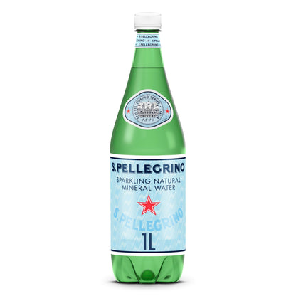 SAN PELLEGRINO NATURAL SPRK MINERAL WATER PLASTIC BOTTLE 1 CT 33.8 Fl Oz (Pack of 1)