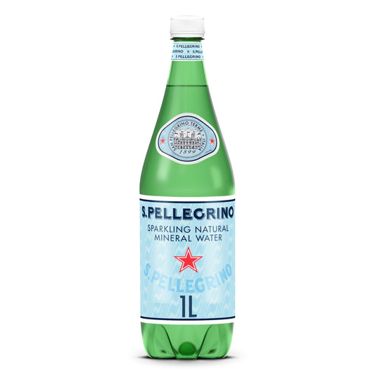 SAN PELLEGRINO NATURAL SPRK MINERAL WATER PLASTIC BOTTLE 1 CT 33.8 Fl Oz (Pack of 1)