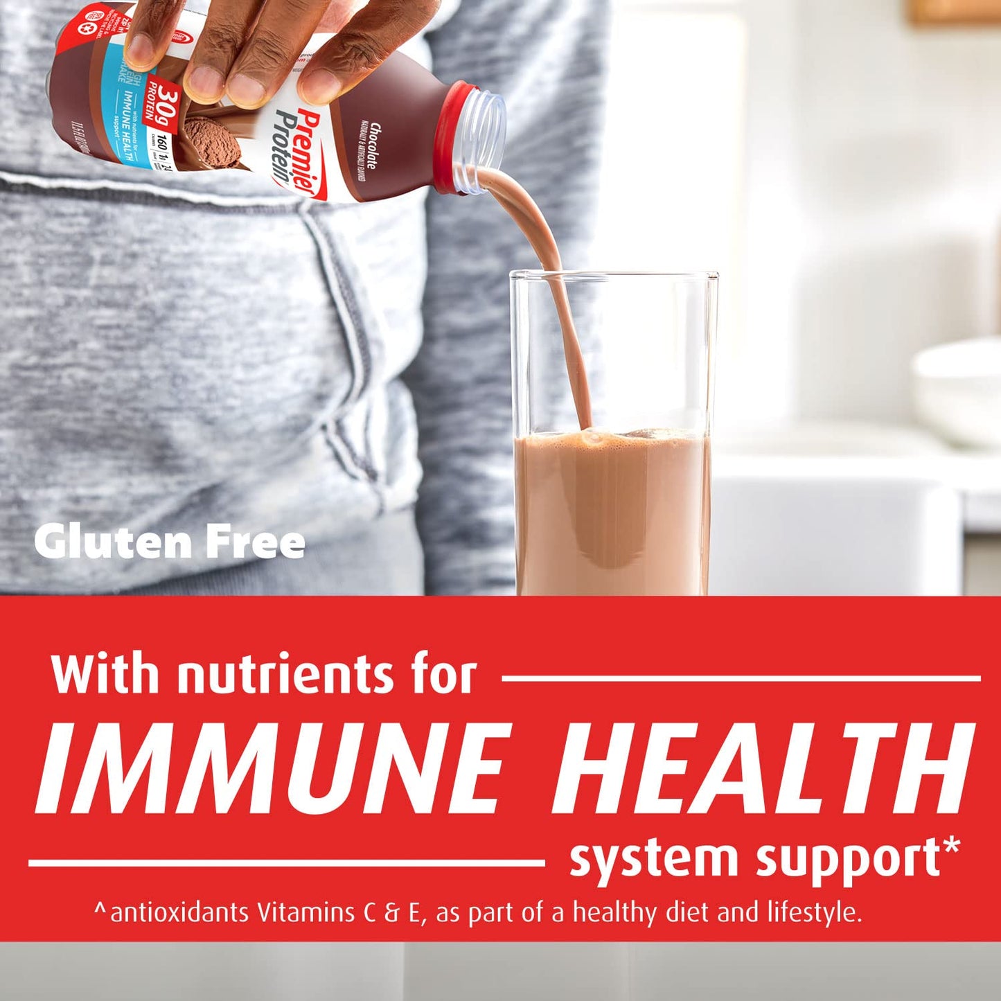Premier Protein Shake Bundle - 24 Vitamins & Minerals, 30g Protein, Strawberries & Chocolate Flavors, Pack of 12, 11.5 Fl Oz