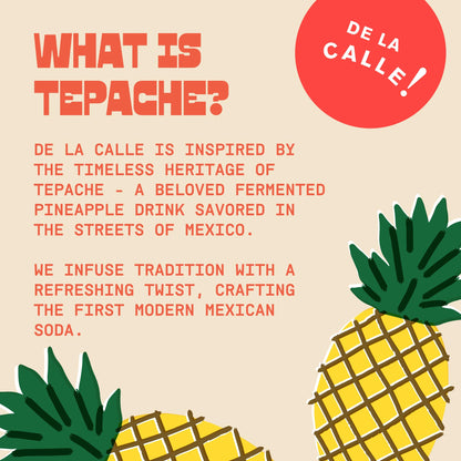 De La Calle, Tepache Grapefruit Lime Paloma Organic, 12 Fl Oz