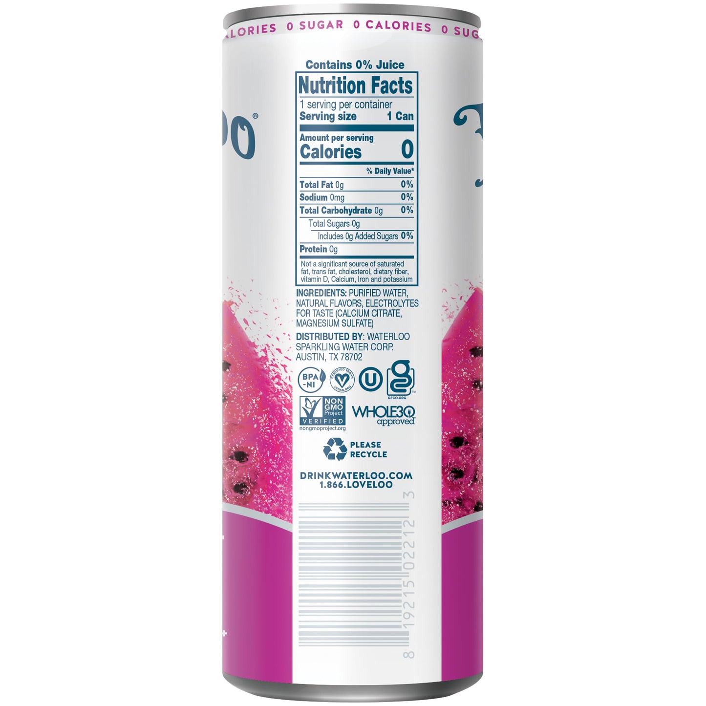 Waterloo Still Water, Dragon Fruit Punch Naturally Flavored Purified Water | 12 Fl Oz Cans (Pack of 12) – Zero Calories and Zero Sugar or Sweeteners