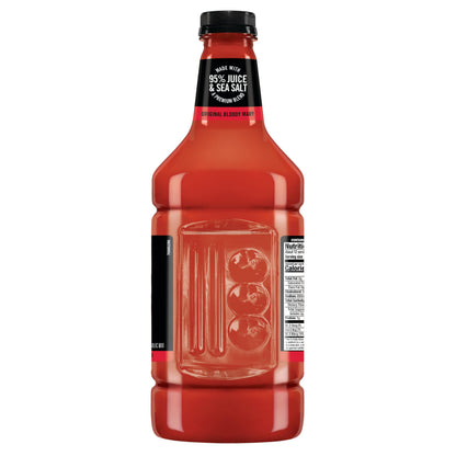 Mr & Mrs T Original Bloody Mary Mix, 1.75 L bottle (Pack of 6), Tomato Juice Blend Cocktail Mixer, Premium Ingredients, Perfect for Bloody Mary and Mocktail Drinks