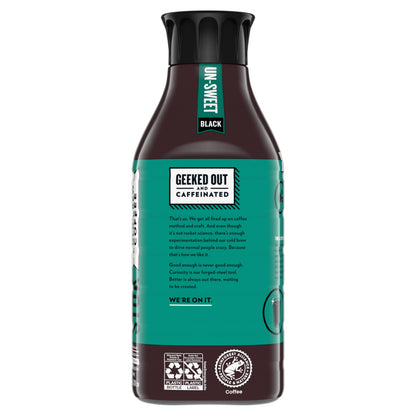 SToK Bold & Smooth Black Unsweetened Cold Brew Coffee, Ready to Drink Bottled Coffee, 48 fl oz