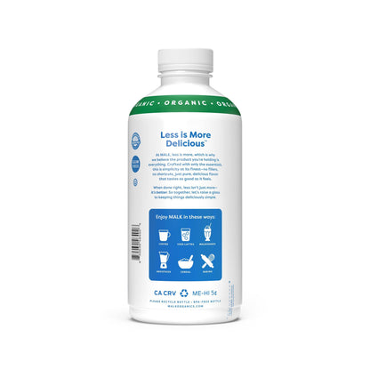 MALK Organic Chocolate Almond Milk, 28 FZ