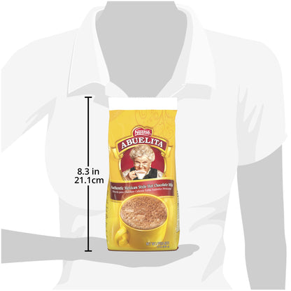 Nestle Abuelita Hot Cocoa, Authentic Mexican Hot Chocolate, Instant, Bulk for Schools and Holiday Parties, 2 lb. Packet (Pack of 3)