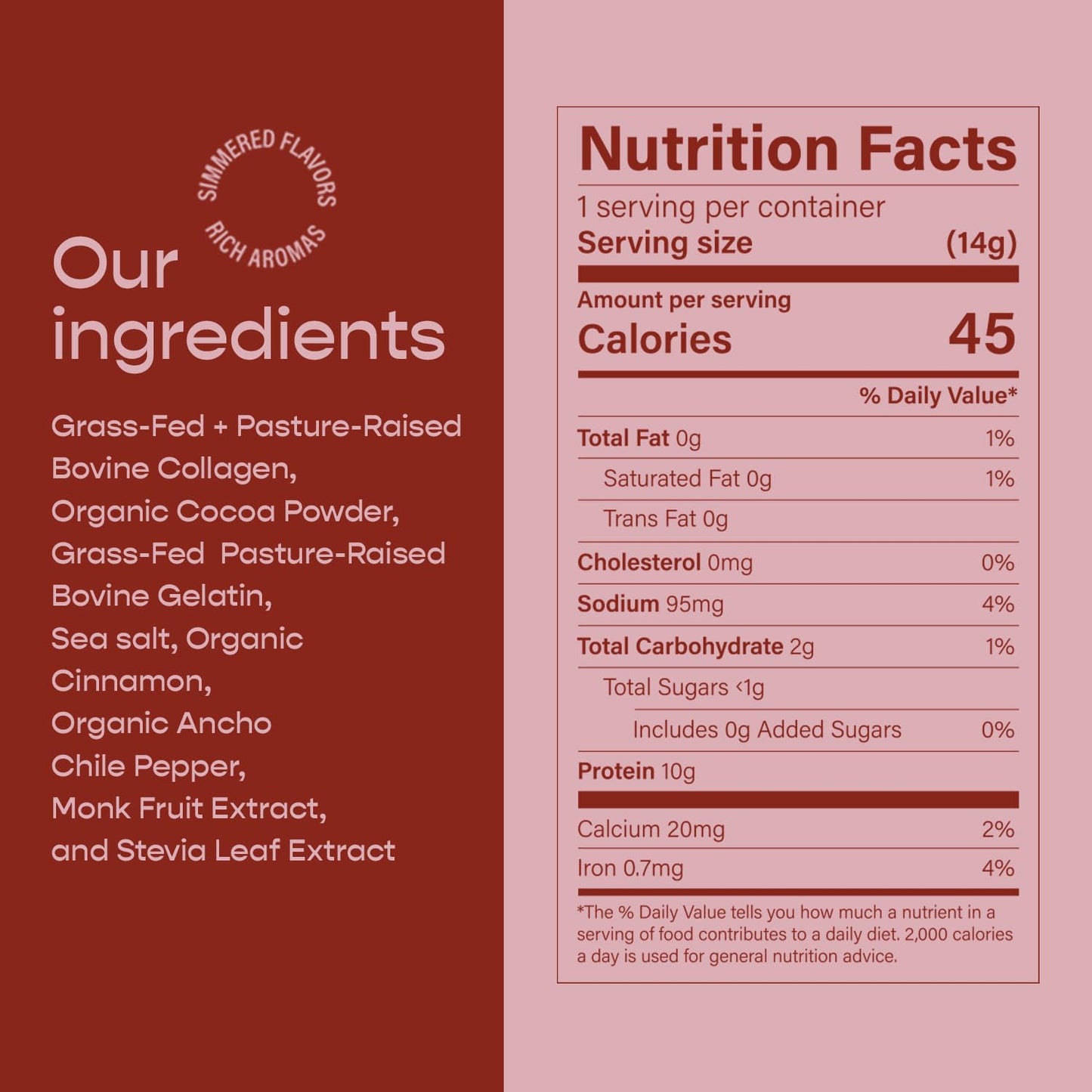 Chocolate Bone Broth Instant Powdered Mix (3 Pack, 12 Servings) | High-Protein, Gluten-Free, Collagen-Rich, No Sugar, Keto & Paleo Friendly | 10g Protein, 45 Calories per Serving