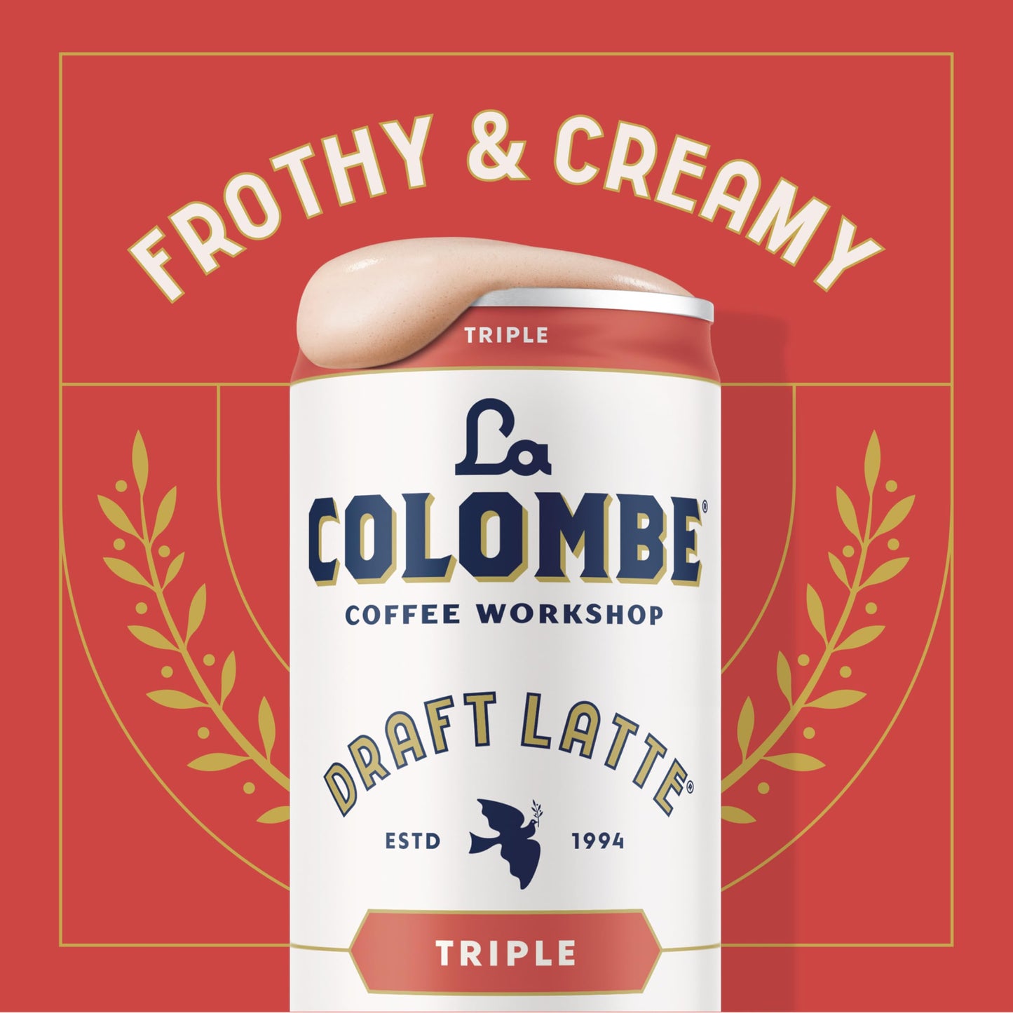 La Colombe, Latte Draft Triple, 9 Fl Oz, 4 Pack