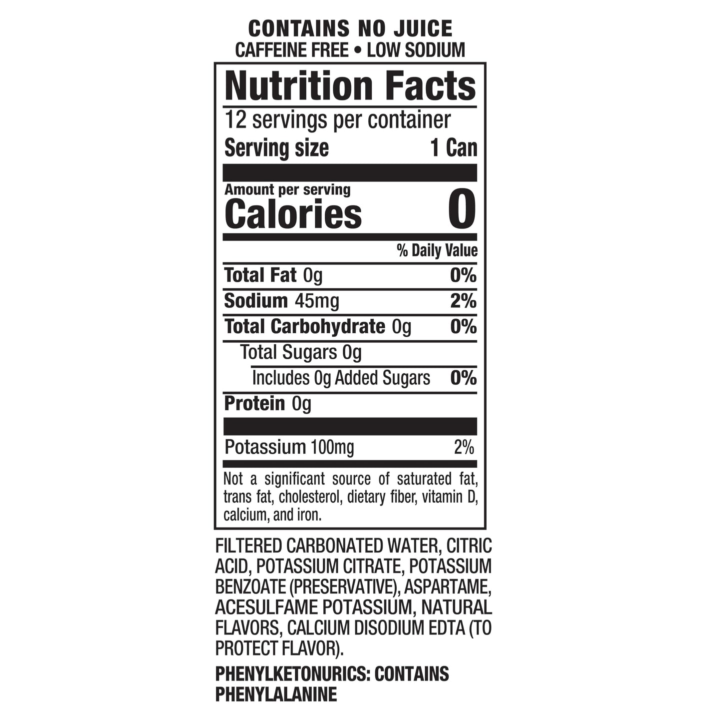 Zero Sugar 7-Up Soda, 12 Oz., Pack of 12