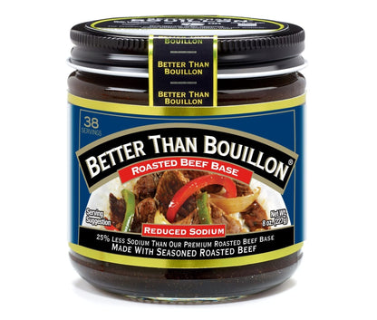 All Natural Reduce Sodium Beef Base 8oz