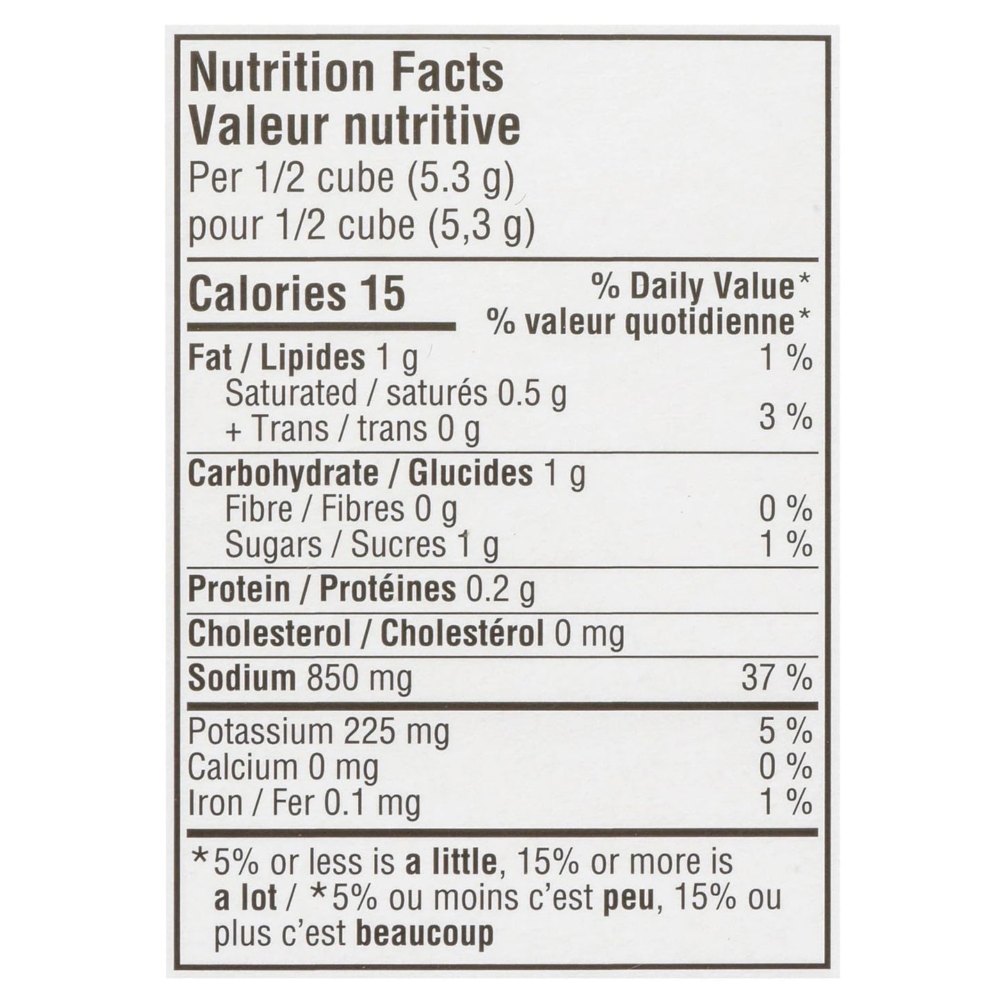 McCormick Gourmet All-Vegetable Bouillon Cubes, 10 Cubes, Beef Style Flavor, 105g/3.7 oz., Box (Imported from Canada)