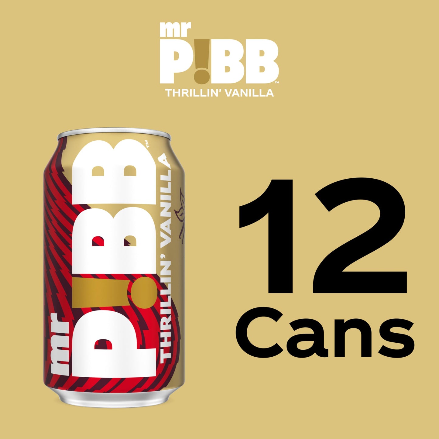 Mr Pibb Thrillin' Vanilla 12oz 12pk