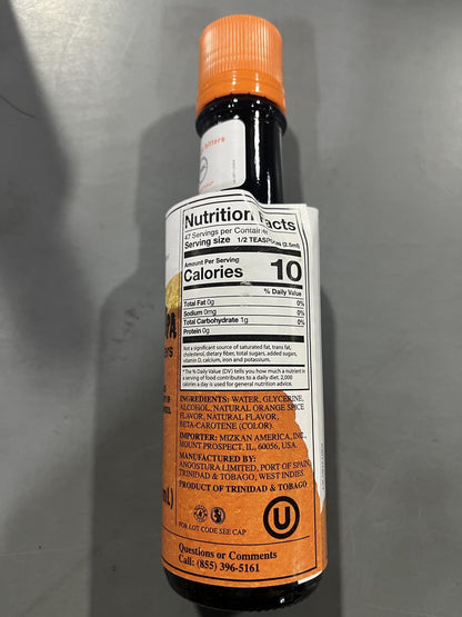 Kingston: Angostura Bitters Original and Orange Bitters (Combo- Pack) - 4oz Bottles, Aromatic and Citrus Infused. Bundled in Kingston safe packaging