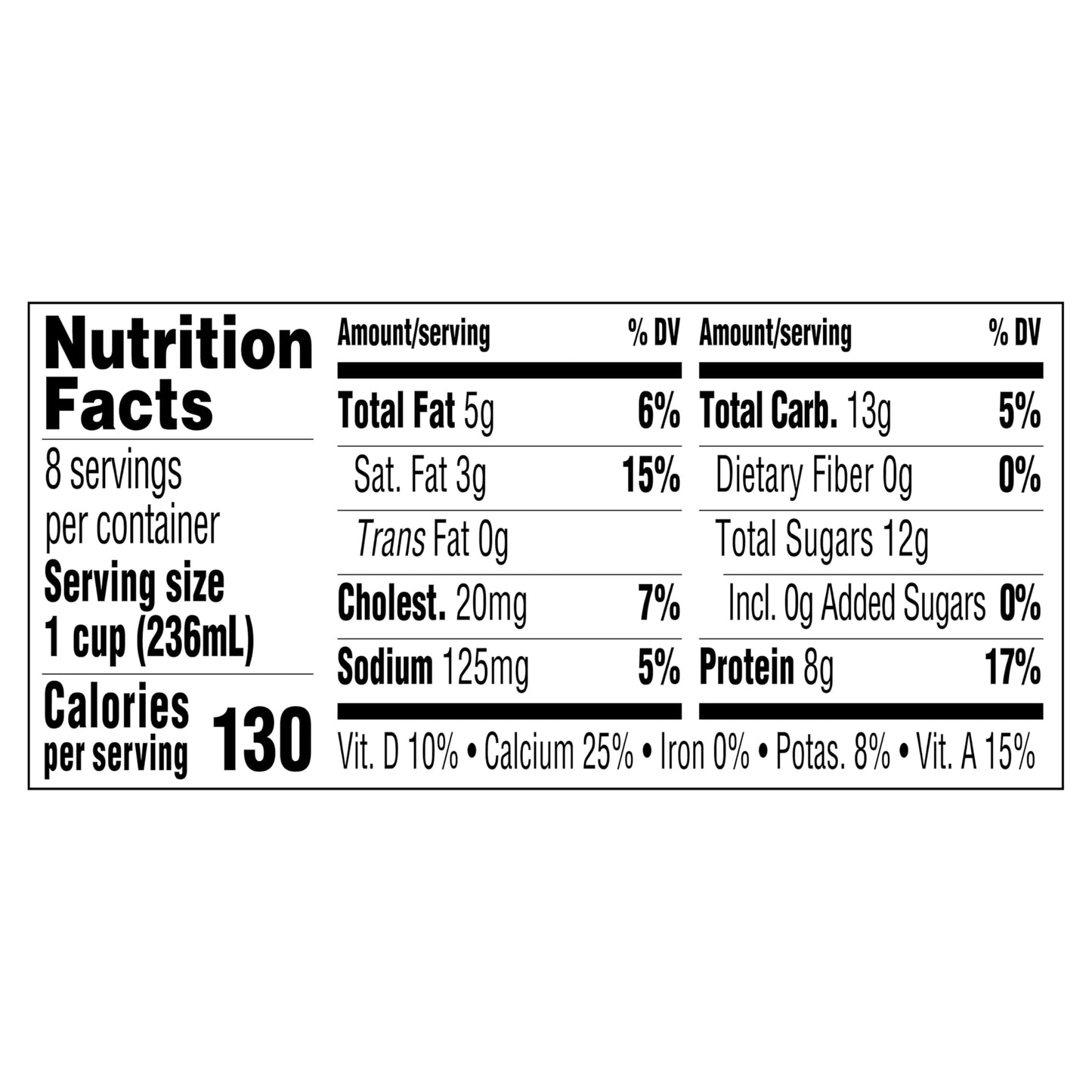 Amazon Grocery, 2% Reduced Fat MIlk, Half Gallon, 64 Fl Oz