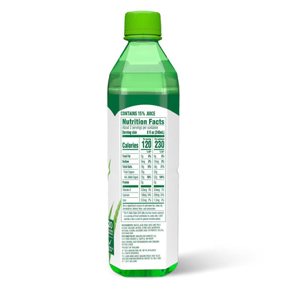 Amazon Fresh, Aloe Vera Drink, 16.9 Oz