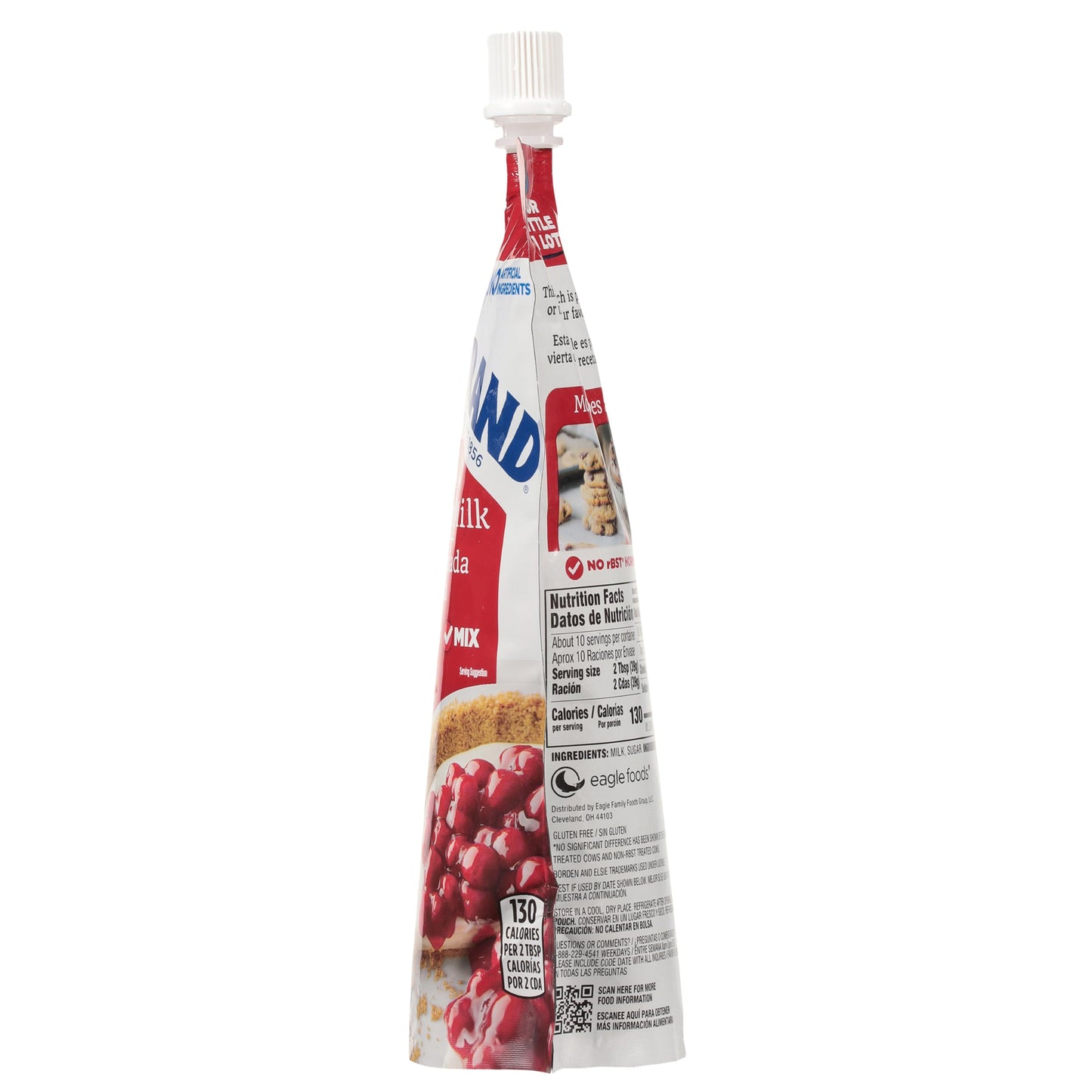 Eagle Brand Sweetened Condensed Milk, 14oz Pouch, Pack of 6