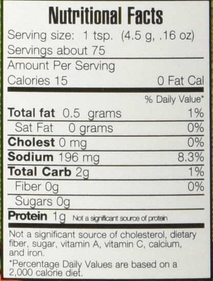 Vogue Cuisine Vegetarian Chicken Soup & Seasoning Base 12oz - Low Sodium, Gluten Free, All Natural Ingredients